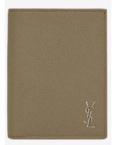 yves saint laurent portfel|Saint Laurent Wallets & Cardholders for Men.